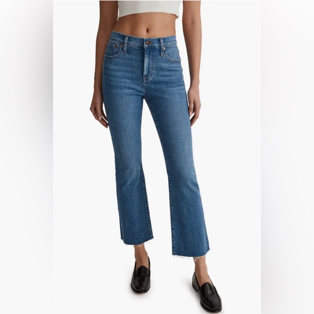 Madewell Mid-Rise Kick Out Jeans size 31 Petite